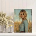thumbnail image 2 of Qisvanset 12x16 Inch Romans Coastal Cowgirl Canvas Wall Art, Western Scripture Art Dorm Household Wall Decor, 2 of 8