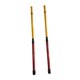 thumbnail image 1 of Baquetas de batería Cepillos de batería Agarres suaves Crean un sonido ligero Baquetas de jazz de 15,75 pulgadas de largo para jazz Folk Adultos Banda Rojo Amarillo, 1 of 8