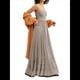 thumbnail image 1 of Vestidos Largos Bohemios Sexys de Verano Sin Espalda para Mujer Gris M, 1 of 5