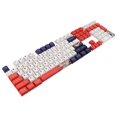 thumbnail image 5 of Teclado mecánico Datang Pbt Keycap con sublimación de tinte, perfil Xda, 108 teclas/juego, 5 of 5