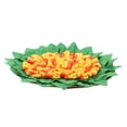 thumbnail image 2 of Pet Snuffle Pad Nose Training Rabbits Foraging Interactive Feeding Mat for Pet Dogs BunniesYellow, 2 of 15