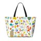thumbnail image 2 of Easygdp Summer Animal Bolsa de Viaje de Playa de Gran Capacidad, Bolsa Tote Perfecta para la Playa, Escapadas de Fin de Semana y Viajes, 2 of 7