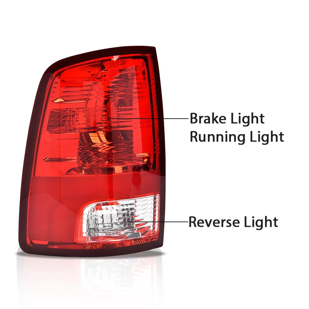 Tail Lights Lamps Replacement LH Driver Fit ForDodge Ram 2009-18 1500 2500 3500
