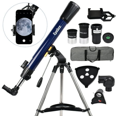 iMeshbean 700mm Astronomical Telescope 525X with Phone Adapter for Beginner Moon Watching