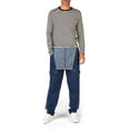 thumbnail image 2 of Gvmfive Men Multi Pockets Stonewashed Long Denim Bib Overall, 2 of 7