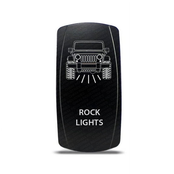 CH4x4 Rocker Switch Rock Ligths Symbol - White LED