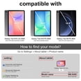 thumbnail image 3 of Procase Trifold Folio Case with TPU Back compatible with Galaxy Tab S10 Lite/ S10 FE/ S9 FE 10.9" -Navy, 3 of 7