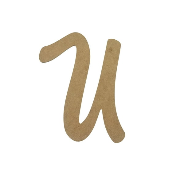Wooden Letter Unfinished, Marvelous Font, Craft Cutout