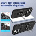 thumbnail image 3 of Armor Military Grade Case Compatible Iphone 14 Pro Max/14 Pro With Slide Camera Cover & Magnetic Ring Stand, 3 of 3