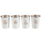 thumbnail image 1 of Acero Inoxidable Taza De Camping Copa De Vino Taza De Café Picnic Vaso Para Beber Barbacoa Cerveza Vaso 4 Piezas Conjunto 4 Uds Al Aire Libre 304 Taza matsuzay HA019307-00, 1 of 7