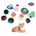 thumbnail image 1 of Juguete para gatos NikouMX 10 piezas Plástico navideños, 1 of 8