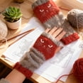 thumbnail image 4 of Osdhezcn Comfortable Knit Gloves Combining Warmth Flexibility For Comfort In Winter Weather For Walking Errands And Daily Use, 4 of 19