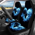 thumbnail image 3 of Pzuqiu Galaxy Dog Portrait Car Seat Covers Full Set Anti-Slip Full Backrest, for Car Interiors Front Seats Vans Seats Suitable for Truck Trucks, 3 of 10
