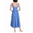 thumbnail image 2 of Cinq à Sept womens  Kilah Midi Dress, 8, Blue, 2 of 3