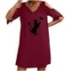 thumbnail image 1 of Vestidos de manga corta con hombros descubiertos y encaje con cuello en V estampado sexy de verano para mujer Fridja bnh5587, 1 of 8