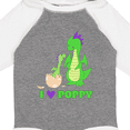 thumbnail image 4 of Inktastic I Love Poppy Boys or Girls Long Sleeve Baby Bodysuit, 4 of 5