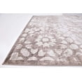 thumbnail image 5 of Unique Loom 3141578 8 x 8 ft. Larvotto Sofia Square Rug, Brown, 5 of 5