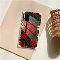 thumbnail image 7 of FKBRCL4U Compatible with Samsung Galaxy S20 Plus Case, Vector Red Rose Green Leaf Luxury Golden Decoration for Girl Women Soft TPU Shockproof Protective Hard PC Back, 7 of 7