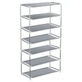 thumbnail image 2 of Expandable Stackable Shoe Rack Shelf 7-Tiers Simple Shoe Storage Organizer For Bedrooms/Doorways/Entryway, 2 of 5