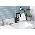 thumbnail image 4 of Kingston Brass KS2260DX Constantine Two-Handle Single-Hole Bathroom Faucet with Push Pop-Up Drain, Matte Black, 4 of 7