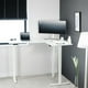 thumbnail image 2 of Escritorio de pie VIVO DESK-E3CTW-47 eléctrico en forma de L blanco, 2 of 9
