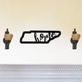 thumbnail image 1 of Tennessee Home State Silhouette Solid Steel Home Decor Decorative Accent Metal Art Wall Sign, 1 of 3
