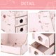 thumbnail image 5 of Organizador de escritorio de madera funcional con decoración estética para guardar artículos de papelería, maquillaje y cosméticos, 5 of 8