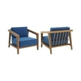 thumbnail image 4 of New Classic Furniture Bali 4-piece Solid Wood Patio Furniture Set in Dark Blue, 4 of 7