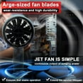 thumbnail image 4 of Mistaha Portable Cordless Jet Fan Blower with Dual Motors - Compact Design for Cleaning Efficiency - Ideal for Various Applications - Rechargeable Lithium Battery Powered - Industrial Grade Cleaning, 4 of 6