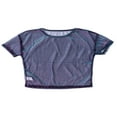 thumbnail image 3 of Femmes Transparentes Casual Crop Tops Manches Courtes T-Shirt Blouse Tops, 3 of 5