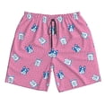thumbnail image 3 of Uemuo French Bulldog Pattern Men's Swim Trunks Hawaiian Beach Bathing Suit Swimsuits Beach Quick-Dry Shorts with Pockets-, 3 of 9