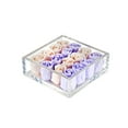 thumbnail image 5 of Azar Displays 556204 5.875" x 5.875" Deluxe Clear Acrylic Square Tray Organizer for Desk or Counter, 4 Pack, 5 of 6