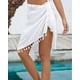 thumbnail image 5 of Mujer Playa Vestido Ropa Pareo Cover Up Encaje Media Falda, 5 of 8