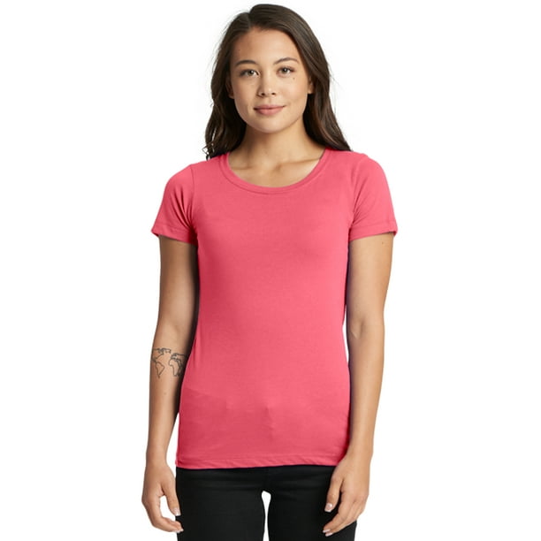 Next Level Apparel - Next Level Ladies' Ideal T-Shirt - N1510 - Walmart ...