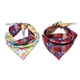 thumbnail image 4 of Bandanas para perros BFF set de 3 piezas talla grande Botanical, 4 of 5