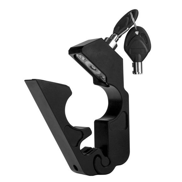 Cerraduras de seguridad de agarre de de aluminio CNC, bloqueo de de del manilr para scooters, motocicletas ATV, bicicletas de ca Yotijar Seguridad de bloqueo de agarre de motocicleta