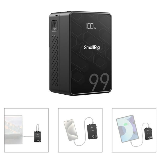 その他 SmallRig VB99 SE SmallRig VB99 SE Mini V-Mount Battery - Walmart Business Supplies