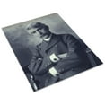 thumbnail image 3 of Print: Portrait Of Man Wearing A Pinstripe Suit Seated With His Arms, 3 of 4