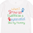 thumbnail image 4 of Inktastic Physician Assistant like Mommy Boys or Girls Long Sleeve Toddler T-Shirt, 4 of 5