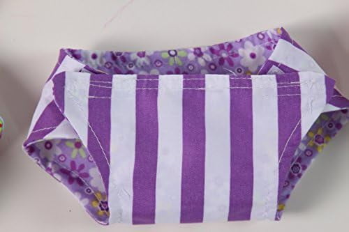 Reversible Baby Doll 9-Pack Cloth Diaper Set, Assorted
