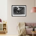 thumbnail image 3 of Historic Framed Print, Bear Hunting: close quarters, 17-7/8" x 21-7/8", 3 of 9