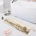 thumbnail image 7 of Coolnut Village and Mountain Bath Mat, Dry Quickly Non Slip Absorbent Bath Rug, Soft Living Room Bedroom Home Floor Mats, Bath Mats for Bathroom, Tub and Shower 20" x 39" Home Decor, 7 of 7
