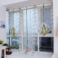 thumbnail image 4 of Cortinas De Tul Cortinas De Pantalla Cortinas De Ventana Decoración Cortinas De Pantalla De Hilo De Tul Crisantemo Cortina Transparente Para Sala De Estar Ventana Decor80x100cm, 4 of 8