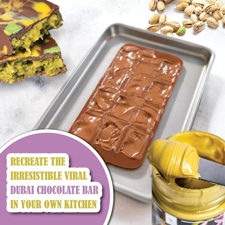 Gourmanity Pistachio Cream Spread, Dessert Paste for Baking and