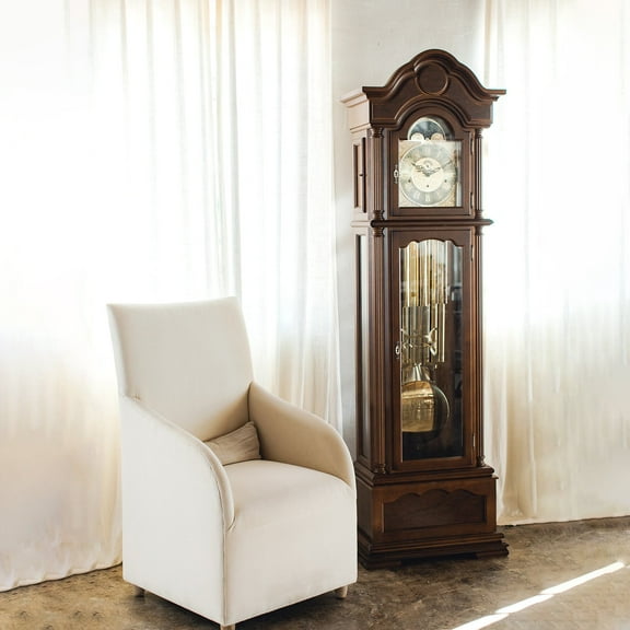 Hermle  TEMPLE - Tubular Triple Chime Grandfather Clock Made in Germany