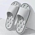 thumbnail image 6 of Jamicy Shower Shoes for Women Soft Anti-Slip Pool Slides Comfort Quick Drying Shower Shoes with Drain Holes Bathroom Slides Slippers, 6 of 8