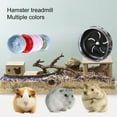 thumbnail image 3 of Fairnull Hamster Running Wheel Smooth Edge Bite Resistant Hamster Guinea Pig Exercise Toy Pet Supplies, 3 of 10