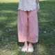 thumbnail image 2 of Pantalones informales para niñas, pantalones largos sueltos a prueba de mosquitos de pierna ancha fina de verano para niños, ropa para bebés y niñas, 2 of 5