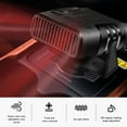 thumbnail image 3 of Car Heater, 360 Rotation Fast Heating Car Heater That Plugs Into Cigarette Lighter, Multifunctional Windshield Defroster Windshield Defogger with Heating and Ventilation, 3 of 7