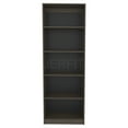 thumbnail image 5 of JERFIT 4 Tier Bookshelf, Industrial Bookcase with Storage Shelves for Living Room, Home Office, Study, Brown and Black, 5 of 7